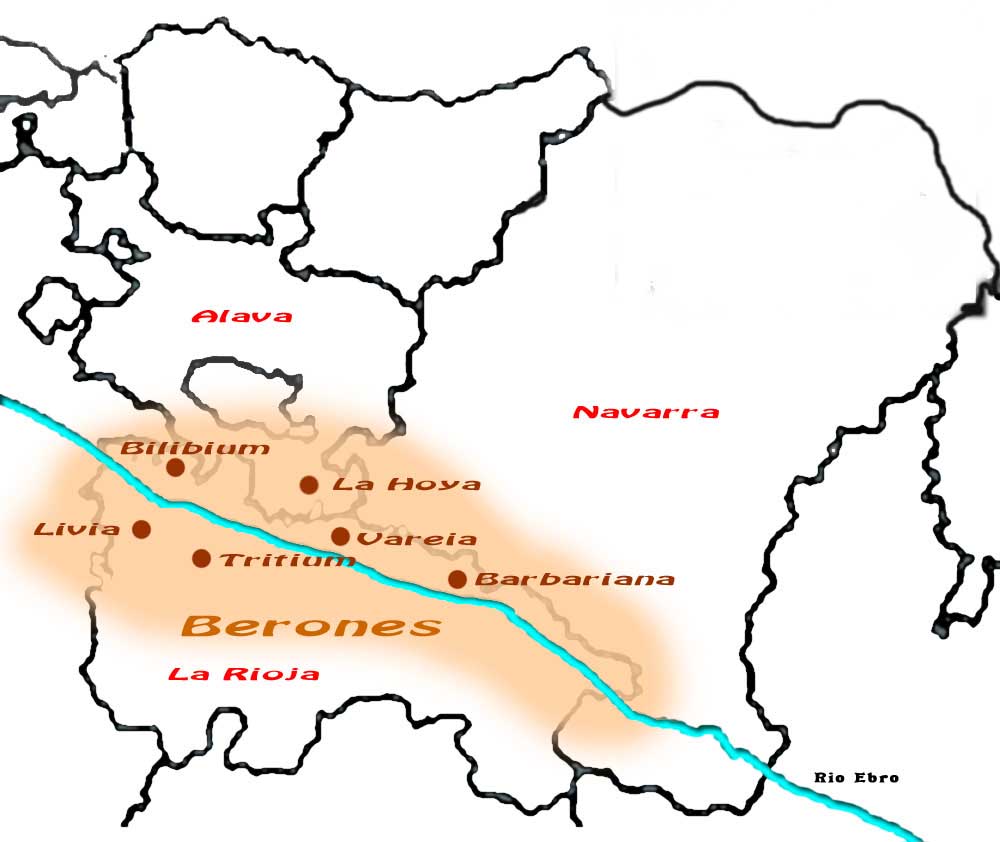 Mapa territorio Berón