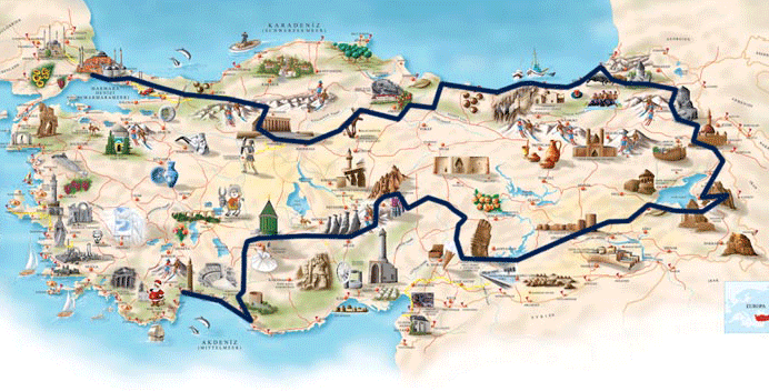 Mapas Turquia