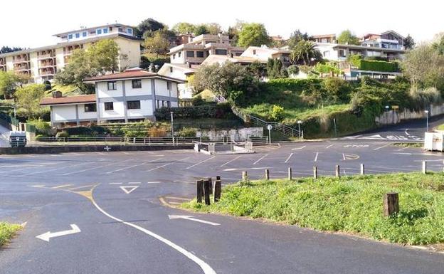 Bakio habilita la zona alta de La Benta como parking de autocaravanas