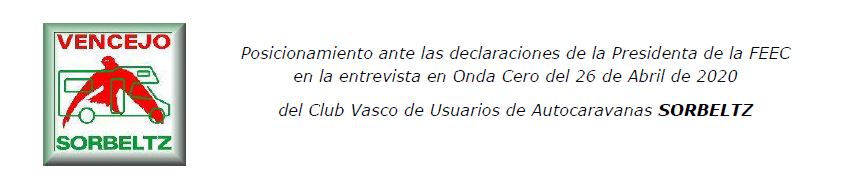 A la Sra Presidenta de la FEEC