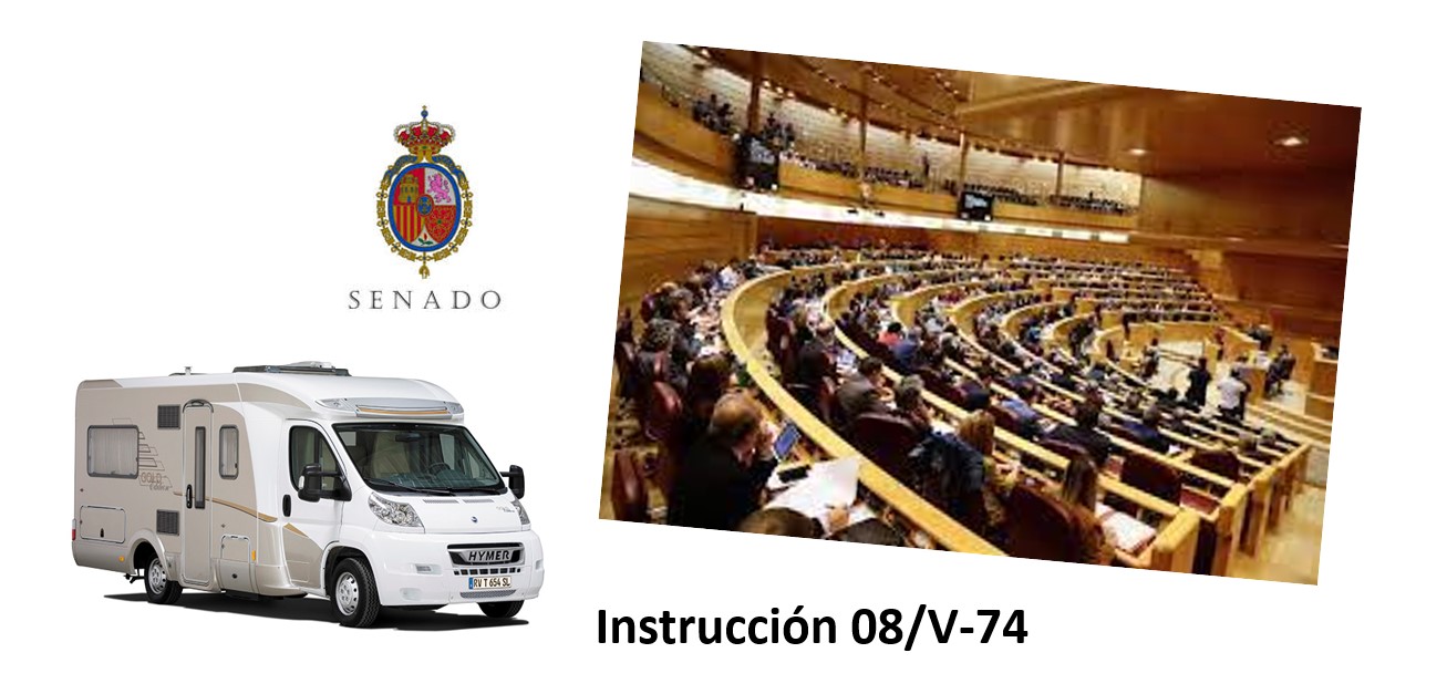 El autocaravanismo en el senado / Autokaravanismoa senatuan