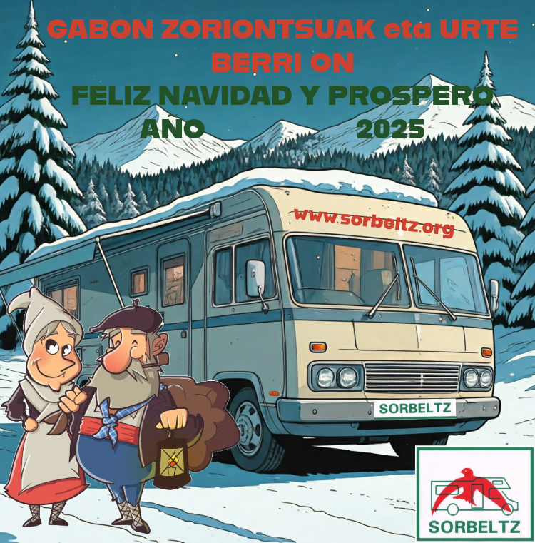 ZORIONAK eta URTE BERRI ON