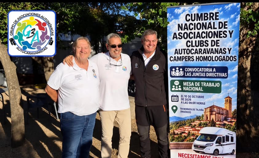 I CUMBRE NACIONAL DEL AUTOCARAVANISMO – MORATA DE TAJUÑA